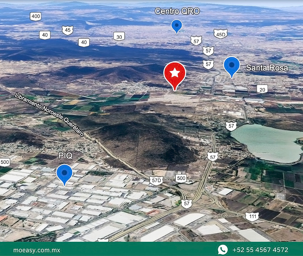 Terreno Industrial en Venta – Montenegro, Qro.