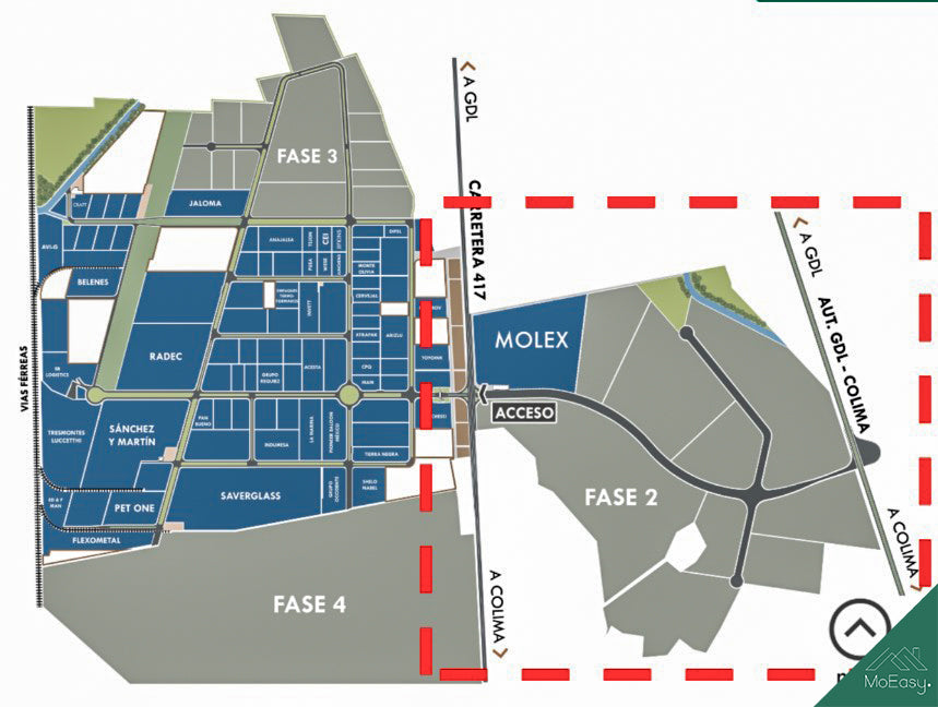 Terreno en Venta – Parque Industrial Centro Logístico de Jalisco